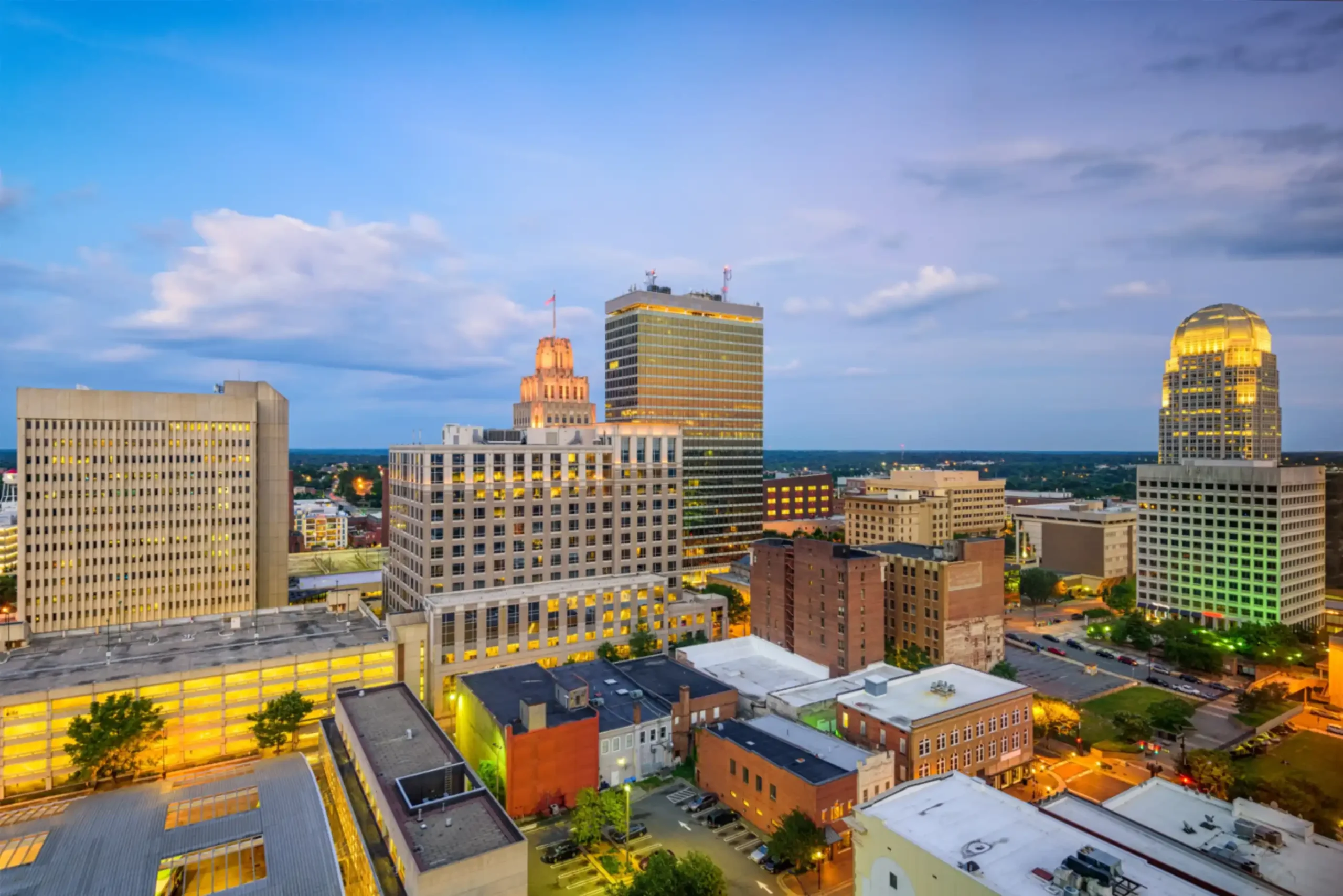 Downtown Winston-Salem image.
